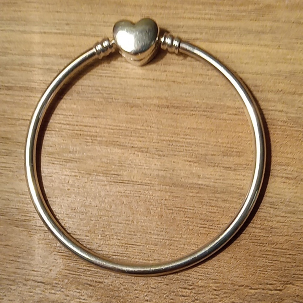 Pandora heart bracelet sterling sliver